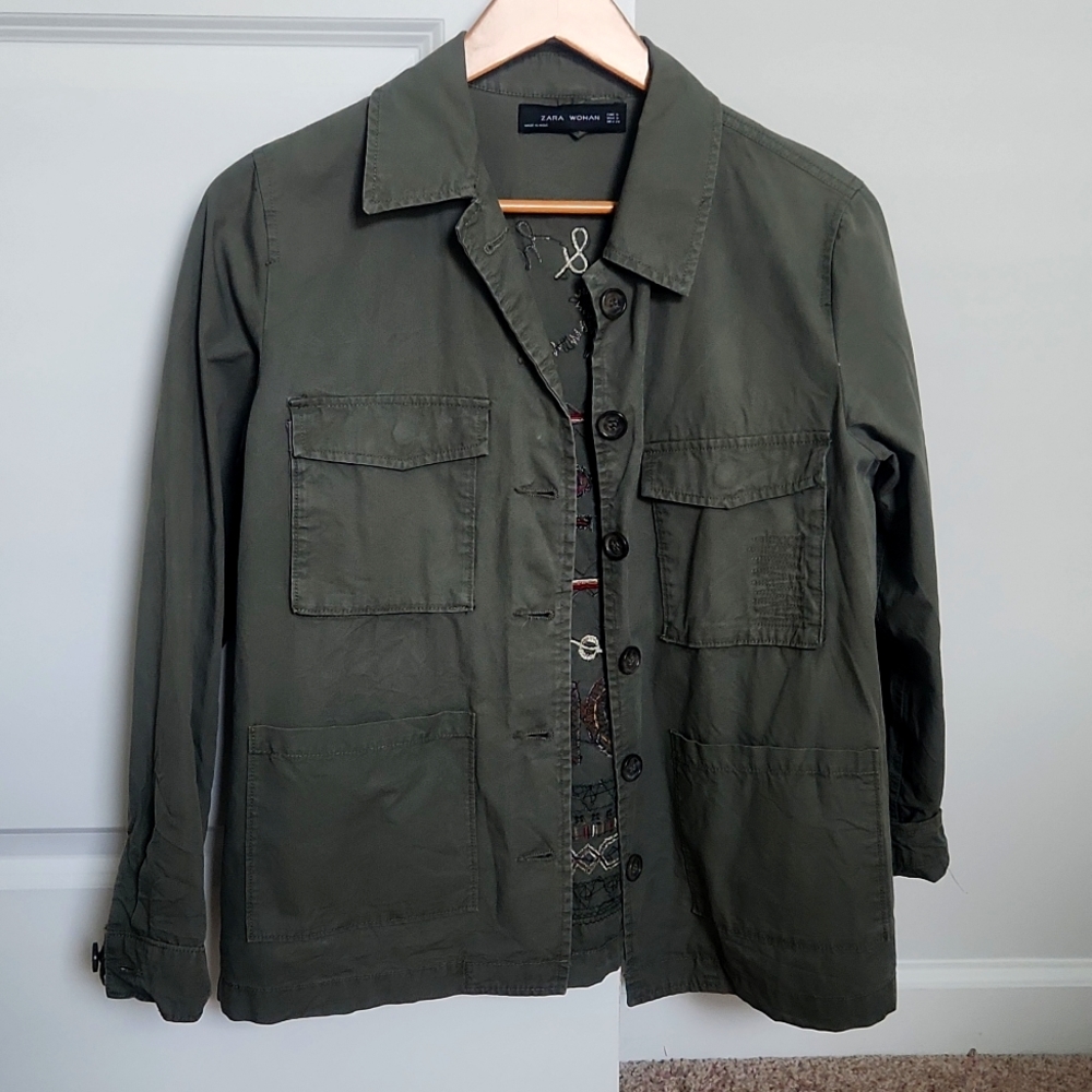 Zara cargo jacket